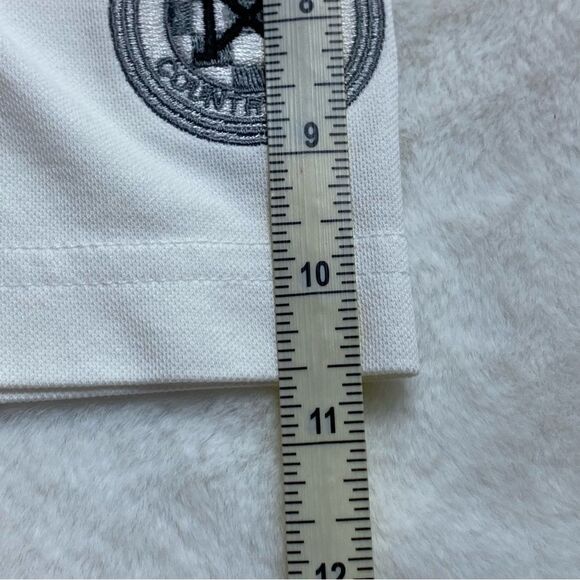 Travis Mathew White and Gray Polo Shirt Size XL - Picture 11 of 11